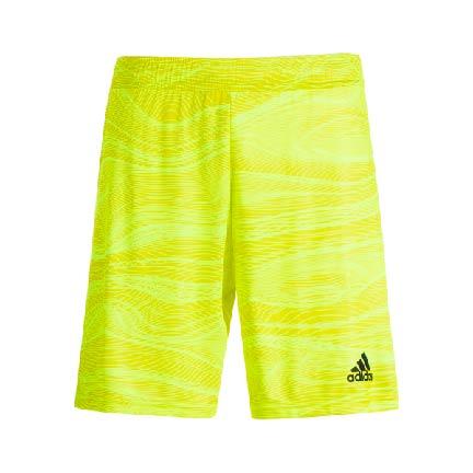 Brazilian Soccer Training adidas Condivo 21 Goalkeeper Short Yellow