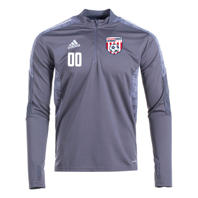 Soccer Stars United Los Angeles adidas Condivo 21 Training Top - Grey/White