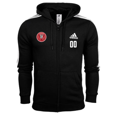 FC Copa Brooklyn adidas Three Stripe Fleece Hoodie - Black