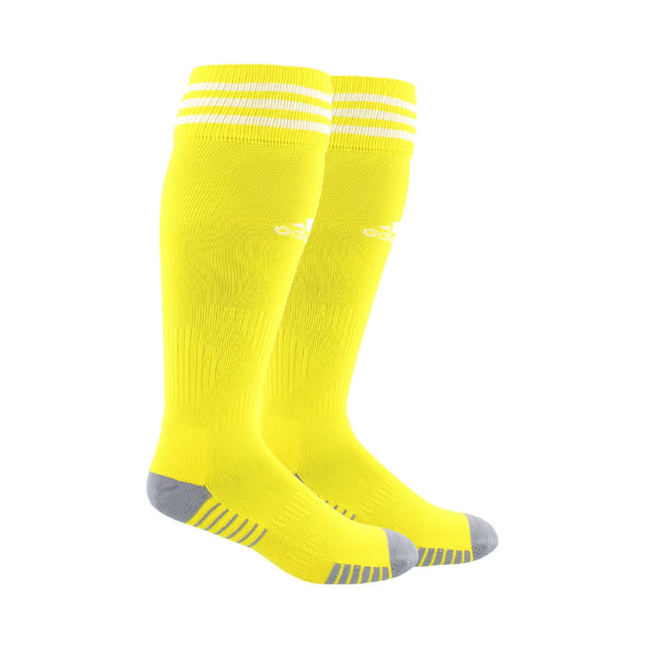 Weston FC Girls Future Premier adidas Copa Zone IV Goalkeeper Sock Yellow