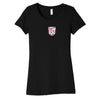 Soccer Stars United Miami Crest Short Sleeve Triblend Black T-Shirt - Youth/Men's/Women's
