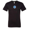Brooklyn Italians FAN Crest Short Sleeve Triblend Black T-Shirt - Youth/Men's/Women's