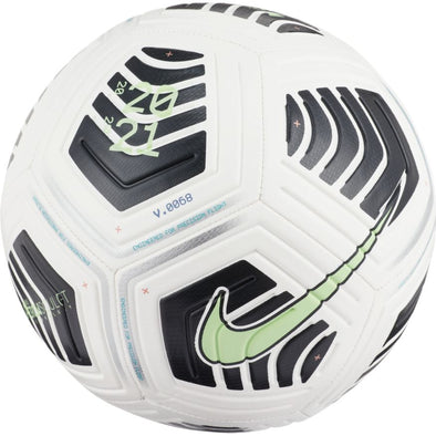 Nike Academy Strike Soccer Ball - White/Black/Lime Glow
