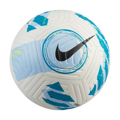 Nike Strike Academy Soccer Ball - White/Light Marine Blue