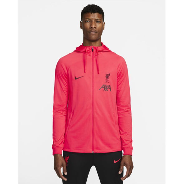 Men's Nike Liverpool Dry Strike Hooded Jacket - Red