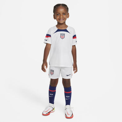 Nike U.S. 2022/23 Home Little Kids' Soccer Kit