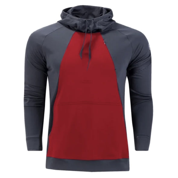 Nike Dry Academy Hoodie Red/Grey
