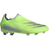 adidas X Ghosted+ FG JUNIOR Firm Ground Soccer Cleat - Signal Green/Energy Ink/Semi Solar Slime