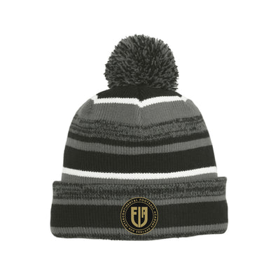 IFA - New Era Sideline Bobble Beanie Black