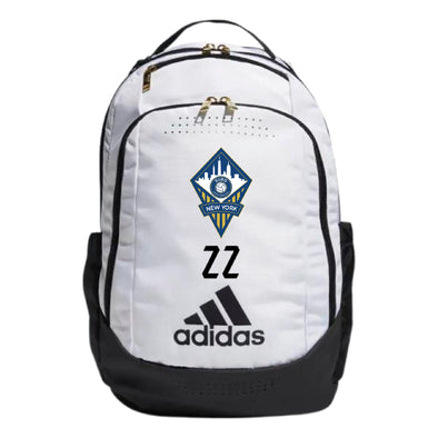 FA Euro New York adidas 2022-24 Backpack (White)