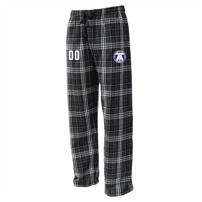 FTA Flannel Plaid Pajama Pant Black/White