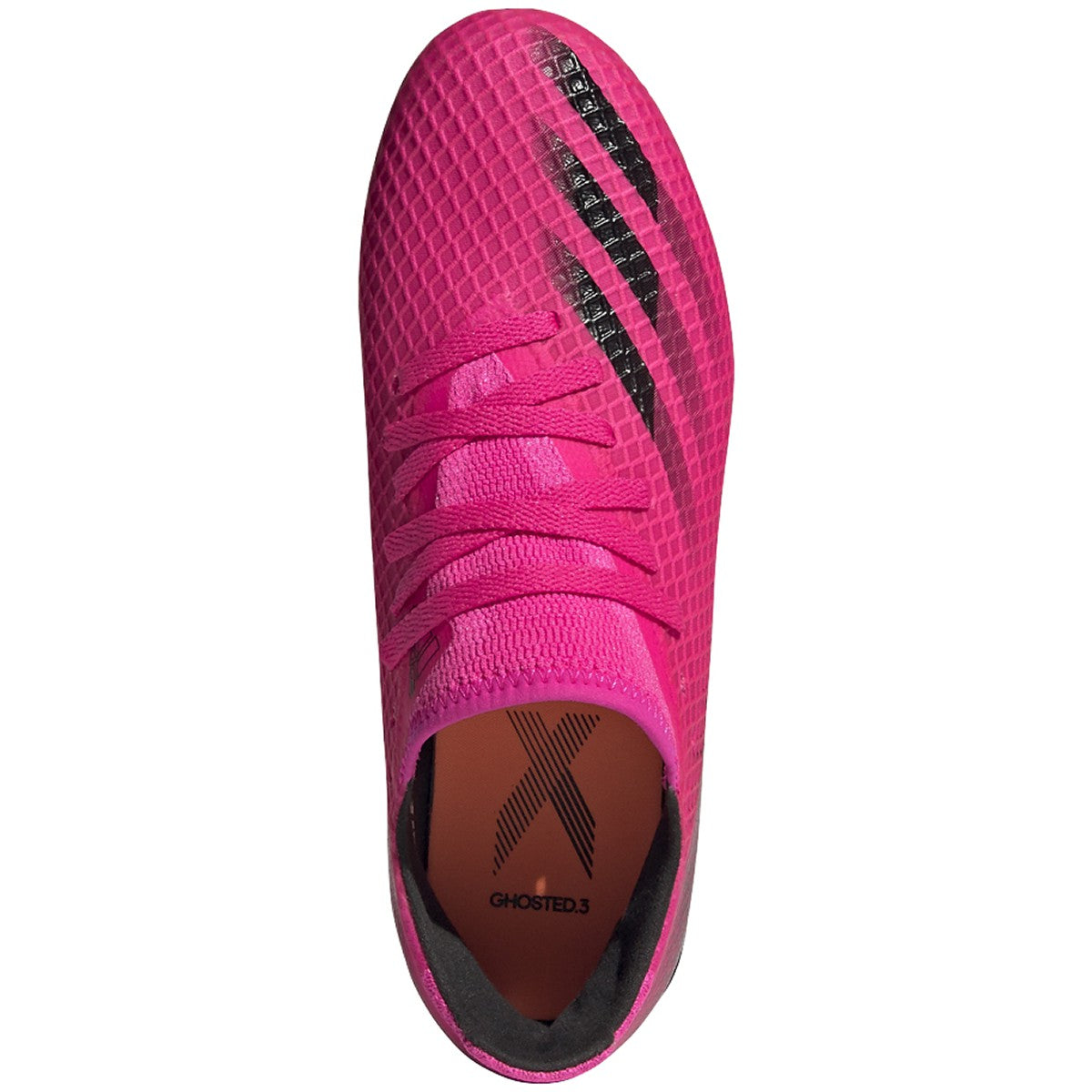 adidas X JUNIOR Firm Ground Soccer Shoe Shock Pink