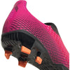adidas X Ghosted.3 Laceless Firm Ground Cleat -  Shock Pink / Core Black / Screaming Orange