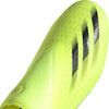 adidas X Ghosted.3 Laceless Firm Ground Cleat - Solar Yellow/Core Black/Team Royal Blue