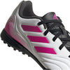 adidas Copa Sense .3 Junior Turf Shoes - White/White/Shock Pink