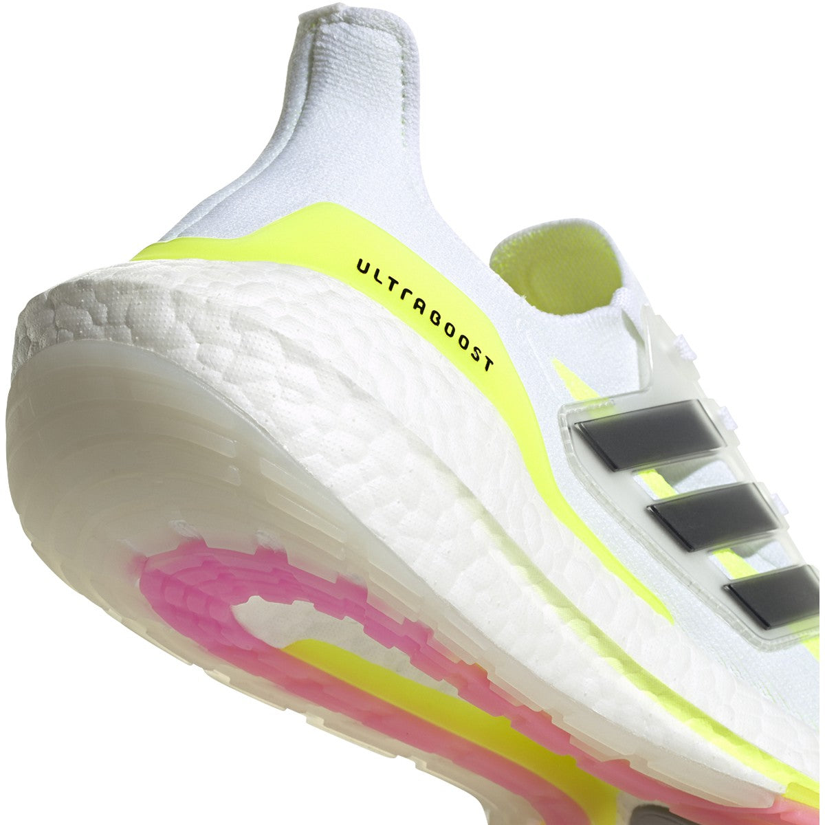 adidas Men's Ultraboost 21 Sneakers - Cloud White / Core Black / Solar Yellow FY0377 Soccer Zone USA adidas Men's Ultraboost 21 Sneakers - Cloud White / Core Black / Solar Yellow FY0377 Soccer Zone USA