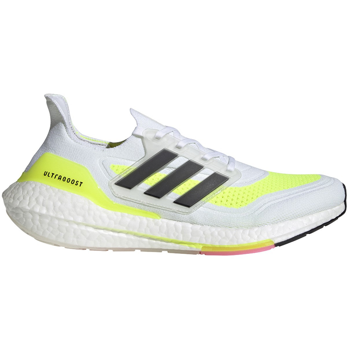 adidas Men's Ultraboost 21 Sneakers - Cloud White / Core Black / Solar Yellow FY0377 Soccer Zone USA adidas Men's Ultraboost 21 Sneakers - Cloud White / Core Black / Solar Yellow FY0377 Soccer Zone USA