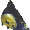 adidas Predator Freak .1 Firm Ground Soccer Cleat -  Core Black/White/Solar Yellow