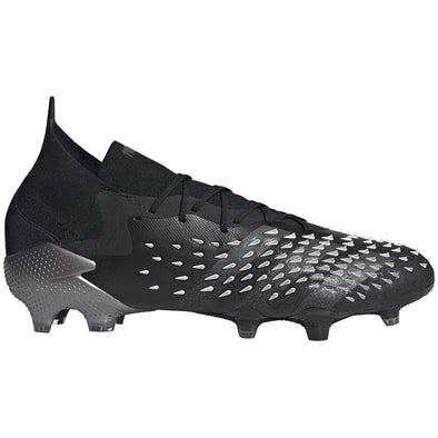 adidas Predator Freak .1 Firm Ground Soccer Cleat -  Core Black/Grey Four/White