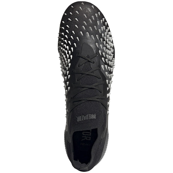 adidas Predator Freak .1 Low Cut Firm Ground Soccer Cleat -  Core Black/Grey Four/White