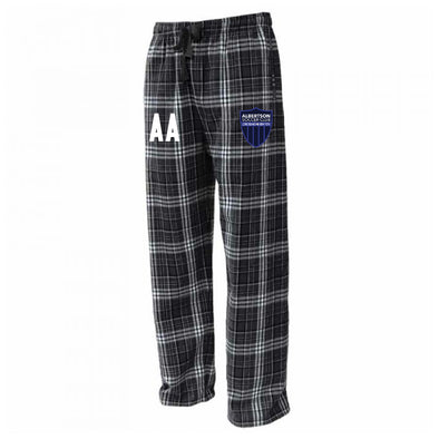 Albertson Flannel Plaid Pajama Pant Black/White