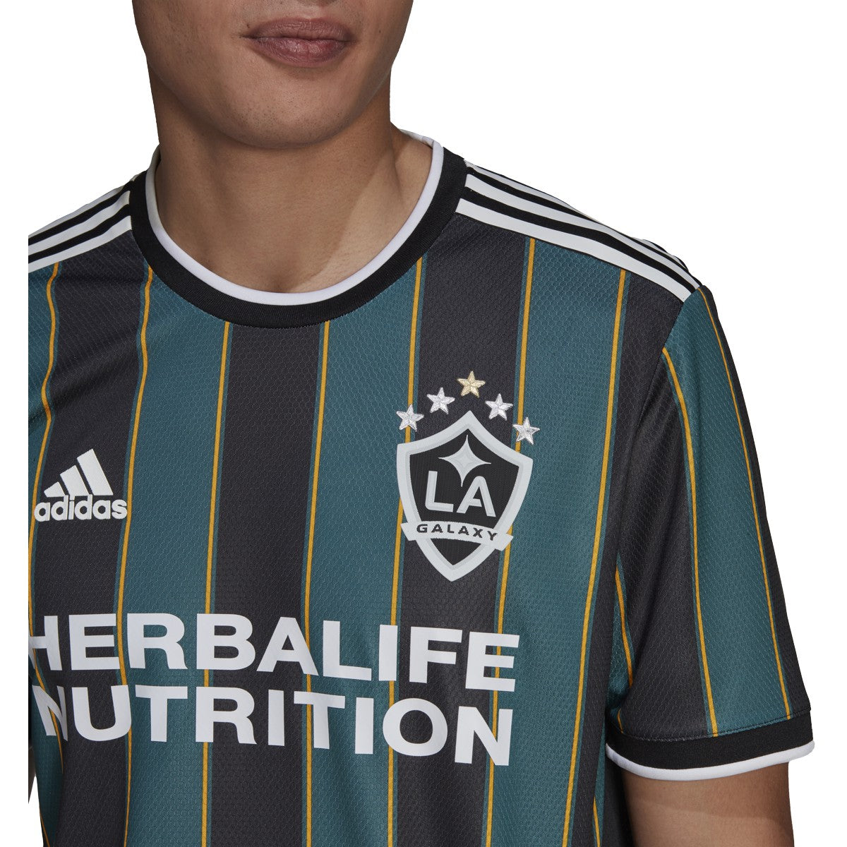 Men's adidas Jonathan dos Santos White LA Galaxy 2020 25th Season  Celebration Replica Jersey