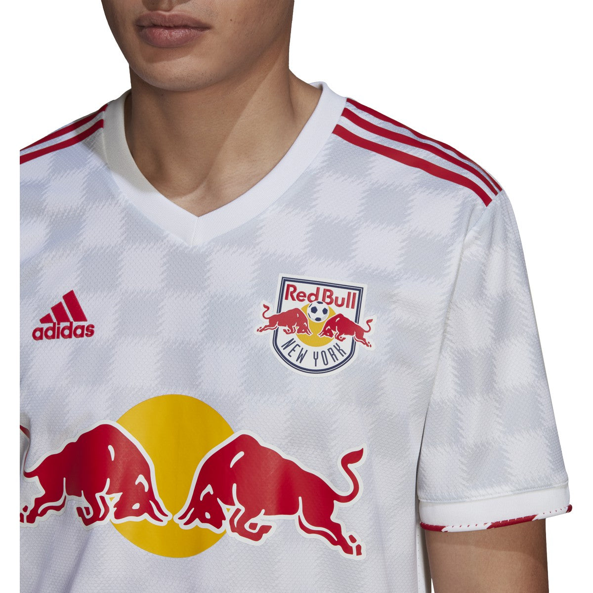  adidas Men's Soccer Red Bulls Home Jersey (X-Large