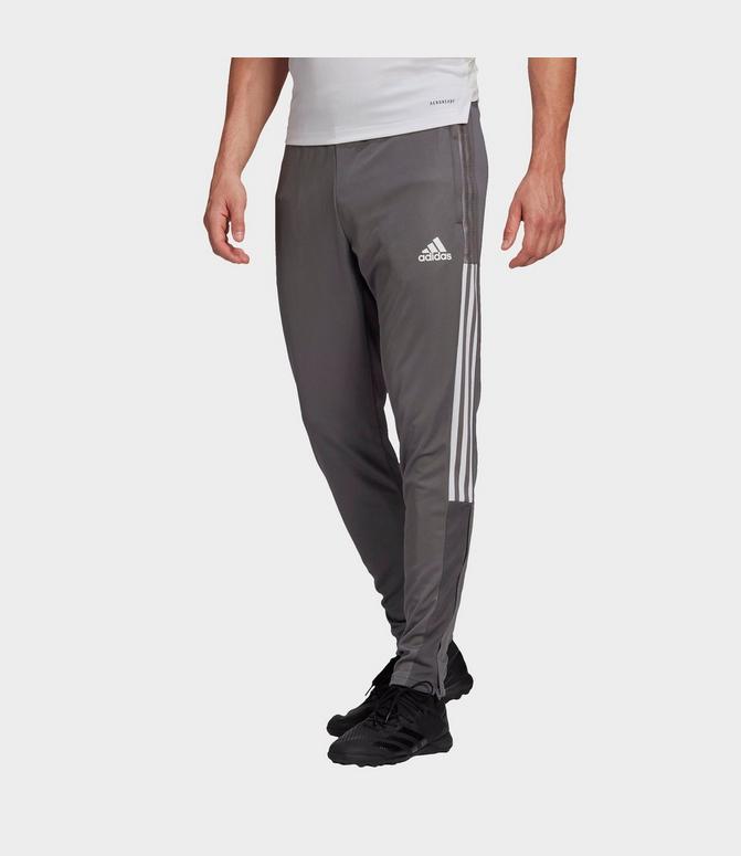 adidas Tiro 21 Training Pants- Grey/White – Soccer Zone USA