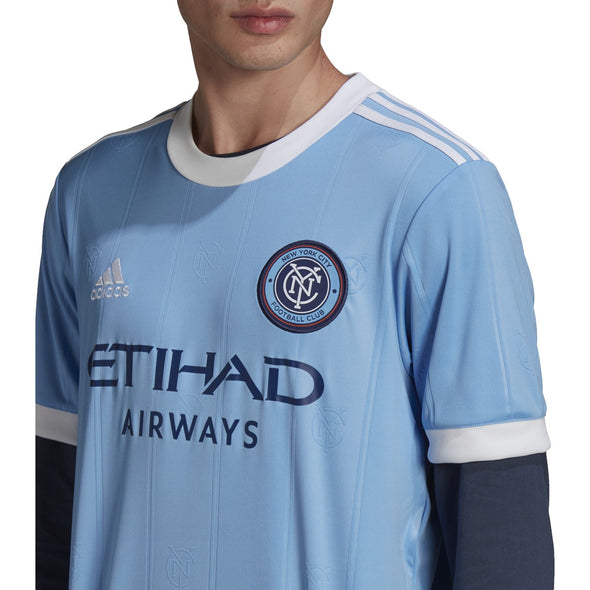 adidas 2021-22 New York City FC Home Jersey - MENS