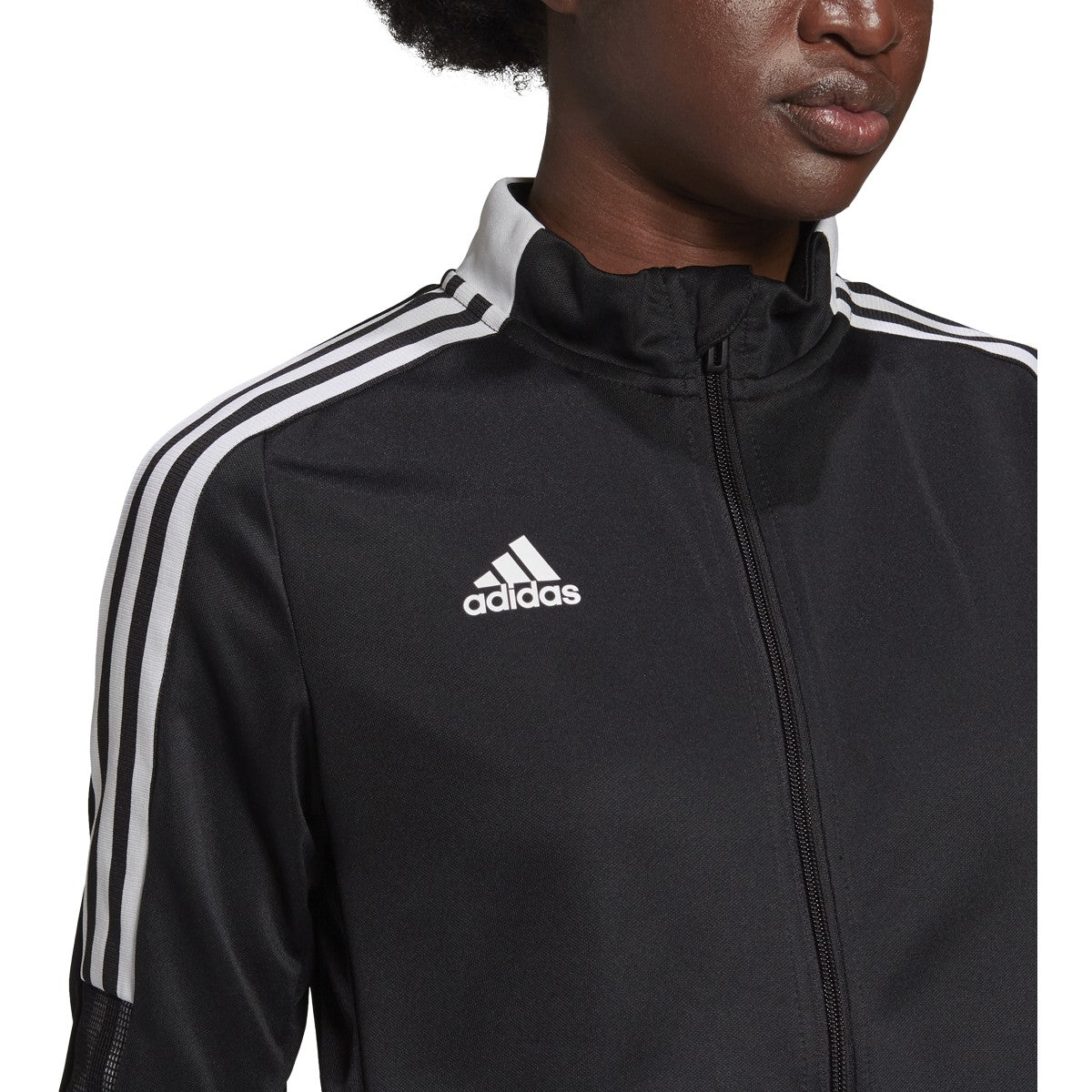 Adidas Track Jacket Womens Stay In The Game Long Sleeve Full Zipper Front  Top | eBay