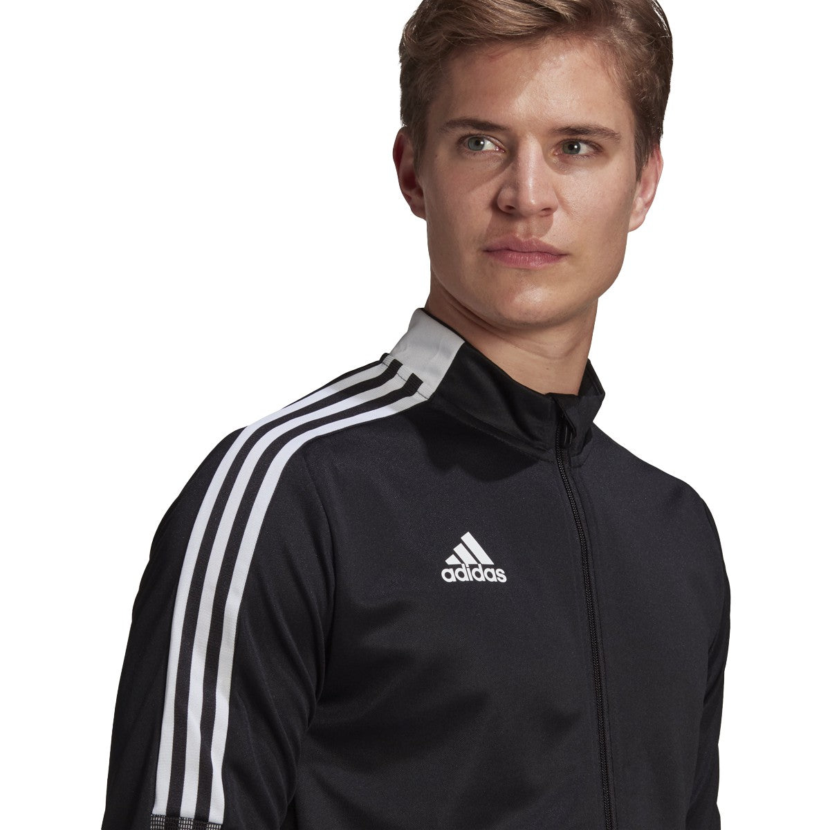 adidas Tiro 21 Training Jacket - Black/White GM7319 – Soccer Zone USA
