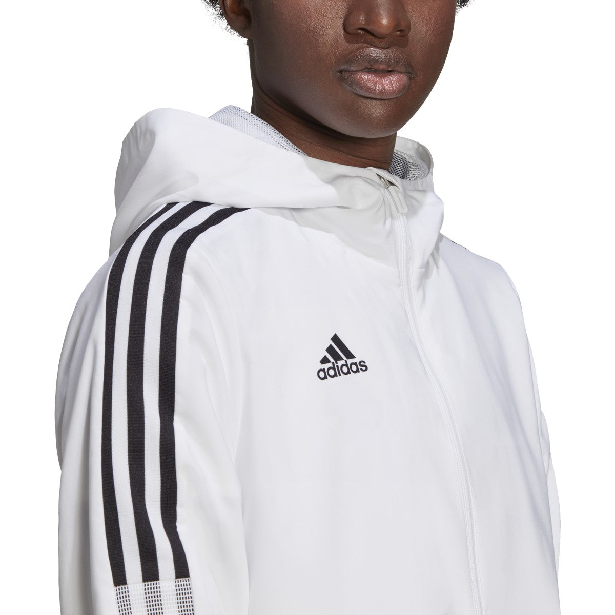 Behoort kolf Malen adidas Tiro 21 Women's Windbreaker Jacket - White/Black GP4970 – Soccer  Zone USA
