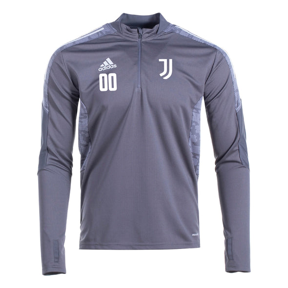 Juventus Academy Boston adidas Condivo 21 Training Top - Grey/White