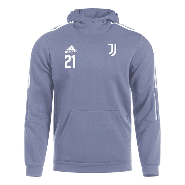 JAB Merrimack Valley - Adidas Grey Tiro 21 Hooded Sweatshirt