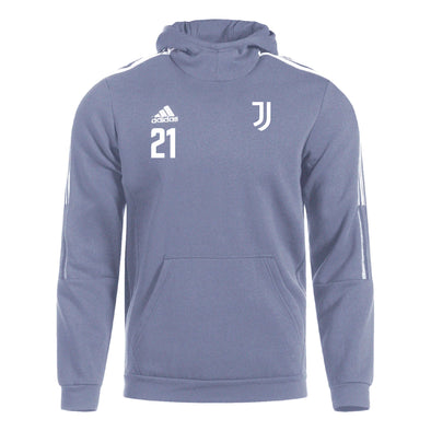 JAB South West - Adidas Grey Tiro 21 Hooded Sweatshirt