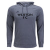 Weston FC Girls DPL adidas Core 18 Hooded Sweatshirt - Grey