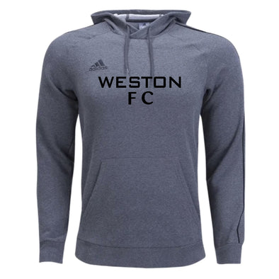 Weston FC Girls DPL adidas Core 18 Hooded Sweatshirt - Grey