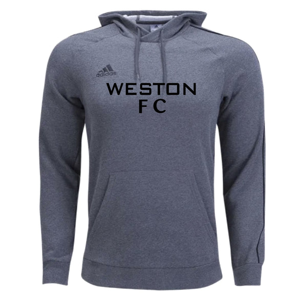 Weston FC Girls Academy adidas Core 18 Hooded Sweatshirt - Grey