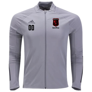 Benfica AZ adidas Condivo 20 Track Jacket - Grey