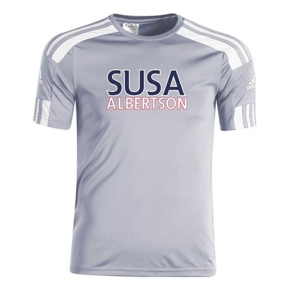 SUSA Albertson adidas Squadra 21 Training Jersey Grey