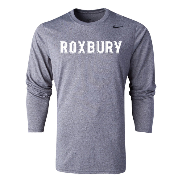 Roxbury Nike Legend LS Youth/Mens Tee Grey