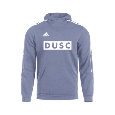 DUSC Girls adidas Tiro 21 Hoodie Grey