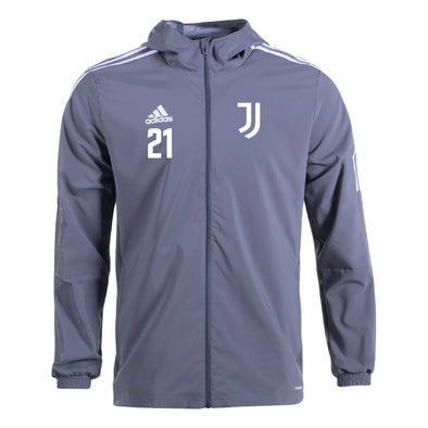 JAB Hammer FC - Adidas Tiro 21 Windbreaker Grey