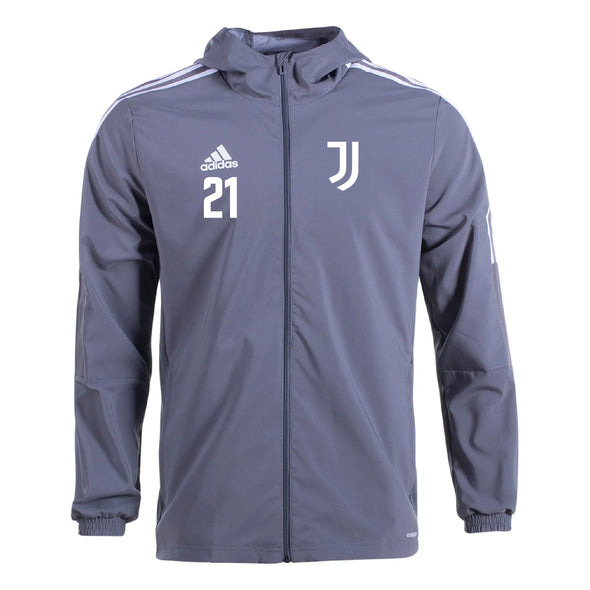 JAB Hammer FC - Adidas Tiro 21 Windbreaker Grey