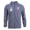 Soccer Stars United Miami adidas Tiro 21 Windbreaker Grey