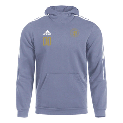 IFA U9-U11 adidas Grey Tiro 21 Hooded Sweatshirt