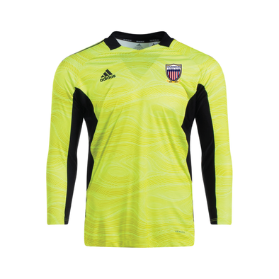 Harrison FC Adidas Condivo 21 Goalkeeper Jersey Yellow