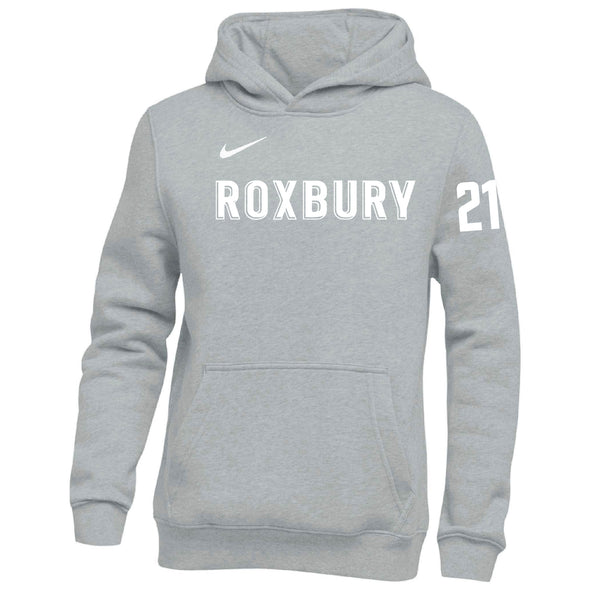 Roxbury Nike Team Club Fleece Hoodie Grey