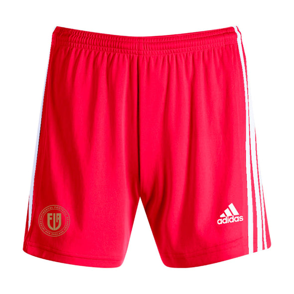IFA U9-U11 adidas Squadra 21 Goalkeeper Match Shorts in Red