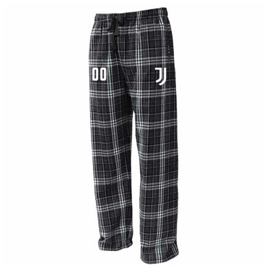 JAB Fan Store Flannel Plaid Pajama Pant Black/White